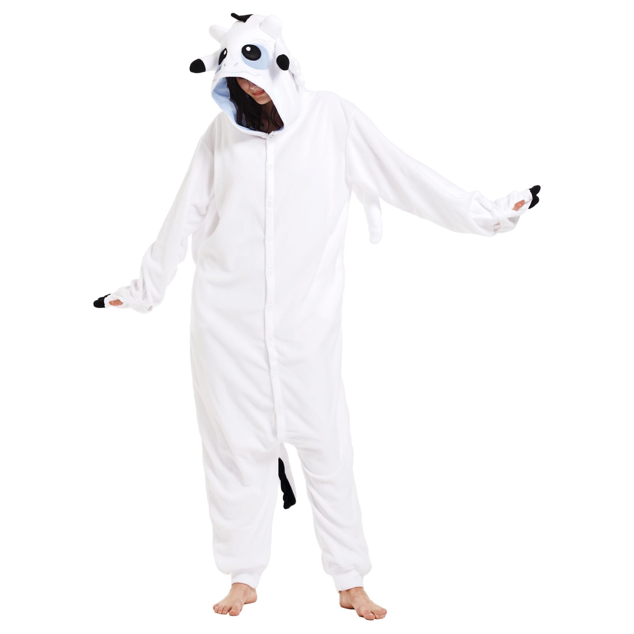 6541 Unisex Adult Dragon Onesie Pajamas Cute Animal Sleepwear Dragon